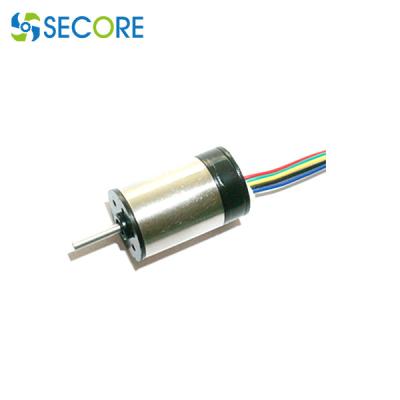 China Schwanzloser 16mm DC-Motor, Luft-Reinigungs-Systeme 12 Volt schwanzloser DC-Motor zu verkaufen