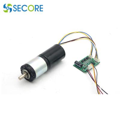 China Medical Robot Planetary Gear Brushless DC Gear Motor 4000RPM speed 12V for sale