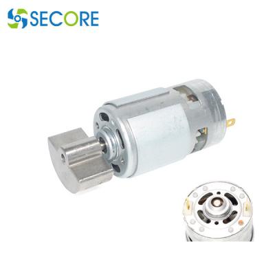 China Vibration Impeller DC Gear Motor 10000rpm Sector Shaped 12v 24v for sale