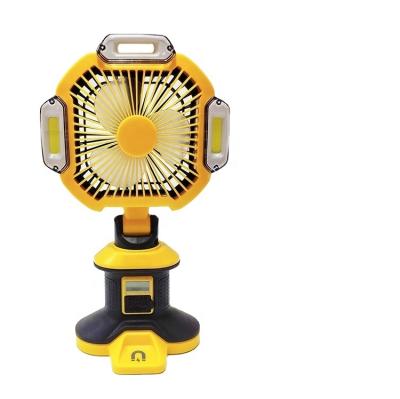 China Rechargeable ABS 1500 Lumen 20W Work Light LED With Fan for sale