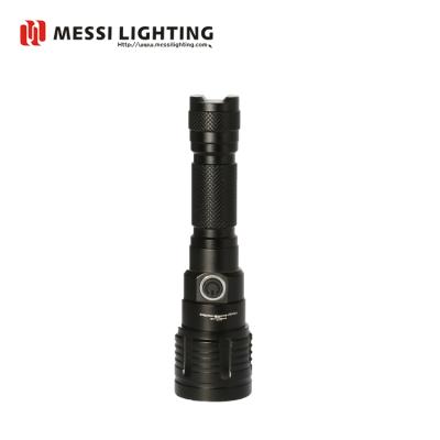 China Outdoor Indoor USB Rechargeable Tactical Torch Emergency Dimming Waterproof 300Lumen 5 Modes 18650 Battery 5W XPG LED Aluminum Flashlight for sale