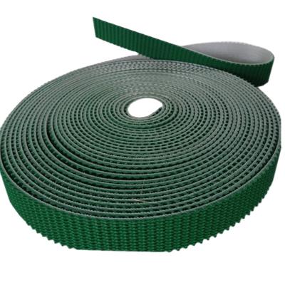 China Transmission Belt Customized 5mm Thickness Grass Pattern PVC Conveyor Belt for sale