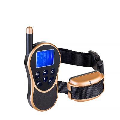 China Wholesale Viable Waterproof Remote Pet Dog Training Collar Dog Beeper Vibration Electric Training Collar For Dog for sale