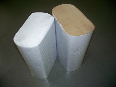 China V doblez del doblez/C 1 capa toallas de mano del papel del baño de 40 G/M de la pulpa Recycled en venta