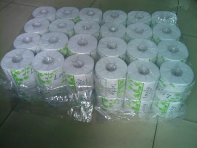 China Weiß 36 Rolls-Verpackungs-Toiletten-Seidenpapier-Rolle, bereiten Gewebe auf zu verkaufen