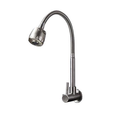 China Modern New Product Stainless Steel Kitchen Faucet for sale