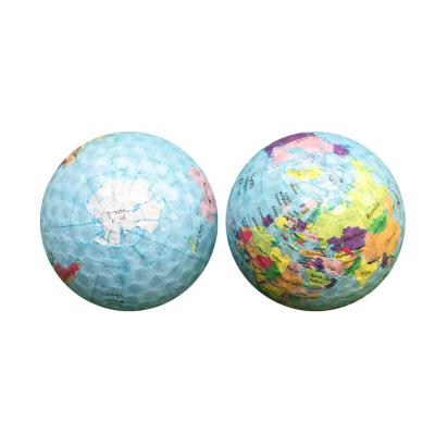 China Surlyn And Synthetic Rubber Promotional Golf Balls With Billiards Pattern for sale