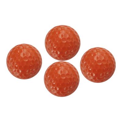 China Surlyn And Synthetic Rubber Wholesale Cheap Empty Golf Balls For Tournament for sale