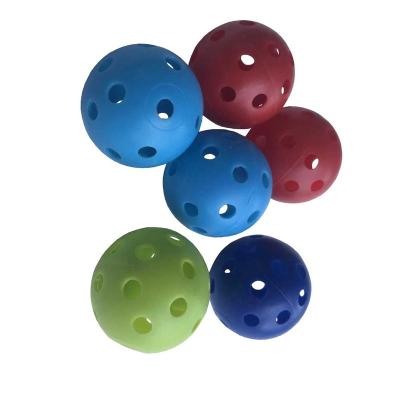 China Hollow Plastic Plastic Golf Practice Balls for sale