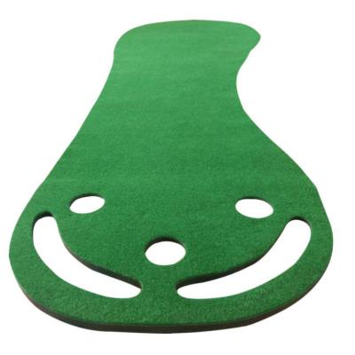 China Miniature Anytime Home Or Office Golf Putting Mat For Home Golf Practice for sale