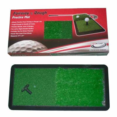 China Home or office golf anytime swing practice chipping mat for sale