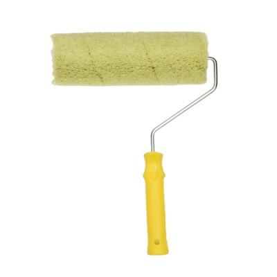 China Use For All General Paint Applications Use For All Euro 2023 Green Acrylic Rod Frame Roller Cover With Fabric Hair Roller High Density Paint Roller Styling Applications General New Product One New Product for sale