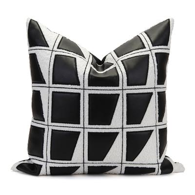 China Decorative Luxury Yuanhee Tile Shape 45cm*45cm For Bedroom Sofa Office Custom Cushion Cover for sale