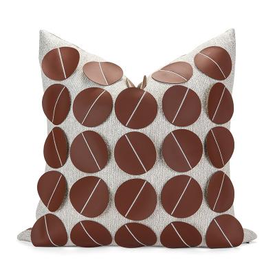 China Decorative Luxury Yuanhee Tile Shape 45cm*45cm For Home Bedroom Hotel Custom Cushion Cover for sale