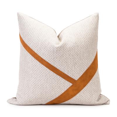 China Yuanhee Decorative Custom Luxury Decorative Cushion Cover 45cm*45cm Tile Shape For Bedroom Hotel Office for sale