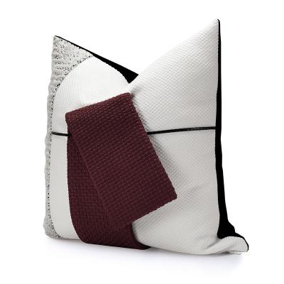 China High Quality Yuanhee Decorative Custom Pillow Shape Soft Cushion Cover For Living Room Hotel 50cm*50cm for sale