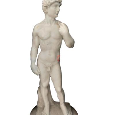 China Traditional High Quality Nude Garden Male David Male Figure Statues for sale