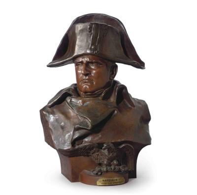 China China Outdoor Decoration Metal Figure Life Size Sculpture Napoleon Casting Bronze Statue For Sale for sale