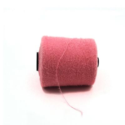 China 1.3cm Nylon Feather Yarn Chunky Feather Yarn On Cones for sale