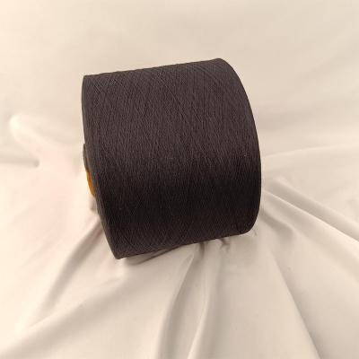 China NE3s Black Regenerated Cotton Yarn For Weaving Rugs for sale