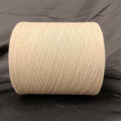 China NE18 NE24 Raw White Open End(OE) Yarn Regenerated Cotton-Poly Yarn For Knitting And Weaving for sale