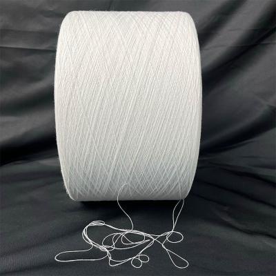 China Bleached White Ne 12s Ne16s Single Ply Cotton Yarn For Knitting And Weaving for sale