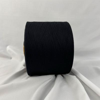 China NE3/1 Fio de algodão regenerado preto-vermelho para fabricação de tapetes e tapetes à venda