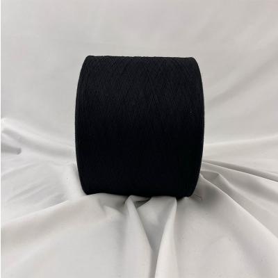 China Finos abertos NE 16s/20s Negro / óptico Branco Fio de algodão regenerado para tricotar meias masculinas à venda