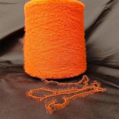 China Fluffy Nylon Feather Yarn fancy yarns for  Knitting in 1.3cm and 1.5cm Sizes with Low MOQ for sale