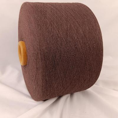 China Ne20/1 Regenerated Cotton Yarn Recycled Cotton Polyester Blended Yarn For Socks Knitting for sale