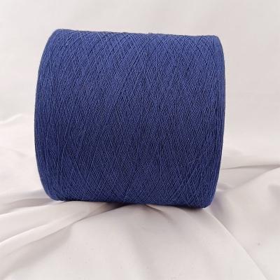 China Ne 16s Blue Cotton Yarn CVC Yarn for Making Denim Jeans/Jackets for sale