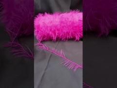 4cm Nylon Feather Yarn For Sweater Knitting