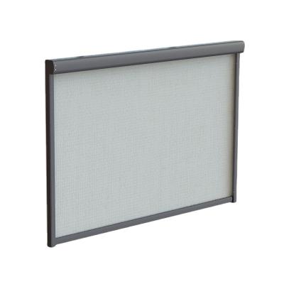 China Anti-bacteria smart rc living room window sun shade waterproof flame retardant remote control UV-protector roll/binds outdoor PVC zipper screen for sale