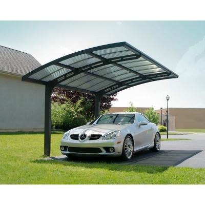 China UV Modern Outdoor Polycarbonate Roof Shade Cover Garage RV Metal Park Protection Aluminum Heavy Duty Parking Lot For Parking Lot for sale