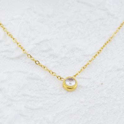 China FASHIONABLE Zircon Pendant Necklace for sale