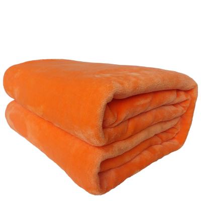 China Wholesale Winter Wholesale High Quality Luxury Super Soft Thickening Soft Extra Folded Flannel Blankets for sale