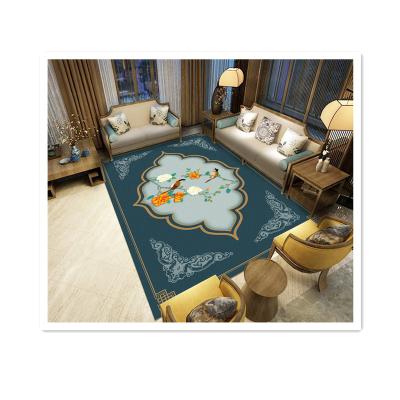 China Classic design 3d carpet living room bedroom carpet cheap price digital printed washable good quality for sale