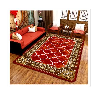 China Classic design 3d carpet living room bedroom carpet cheap price digital printed washable good quality for sale