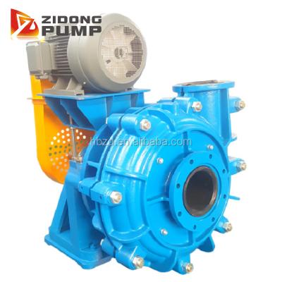 China Automotive Industry Anti - Corrosion Rubber Slurry Pump For Potash Fertilizer Plant for sale