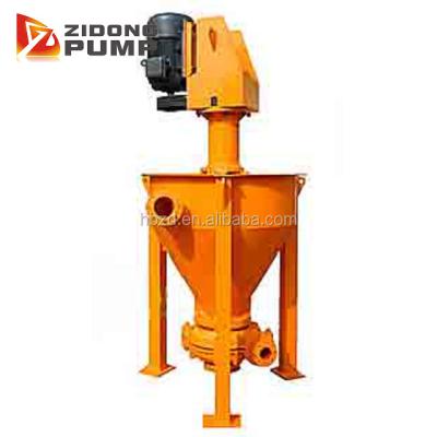 China Industrial Utilities Mining Mineral Floatation Processing Vertical Dewatering Foam Pump Slurry Pump for sale