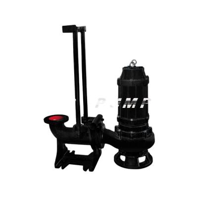 China Industrial Utilities Electric Motor Driven Vertical Sewage Pump , Water Treatment Submersible Dirty Water Pump for sale