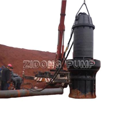 China Irrigation and Agriculture Large Capacity Submersible Axial Flow Pump River Lazy Pump for Water Park Aqualand Project for sale