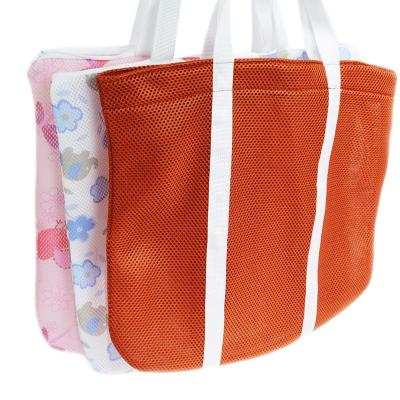 China High Quality Delicate Memory Polyester 3D Mesh Bag As Laundry And Beach Bag for sale