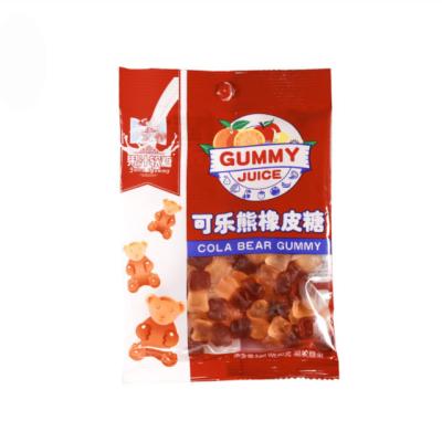 China 3.17Oz Natural Oil Coating Little Cola Bears Gummy Candy With Cola Flavor for sale