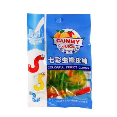 China Confectionery OEM&ODM Multi Natural Flavors And Colors Colorful Insects Artificial Gummy Candy for sale