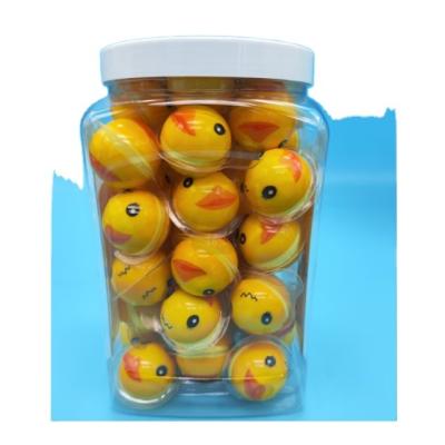 China From Manufacturer 4D Natural Gummy Small Duck Soft Jelly Gummy Soft Cute Private Label Yellow Candy With Fruit Flavors Sour Syrup for sale