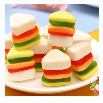 China Wholesale Private Label Halal Soft Gummy Sandwich Kids Manufacturer Delicious Gummy Snacks for sale