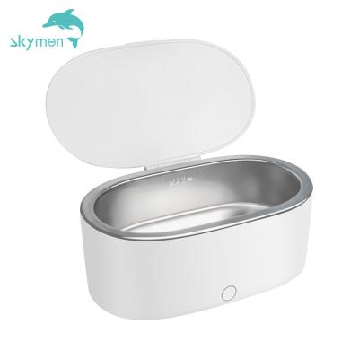 China Hotel 2022 New Design Portable 500ml Small Small Jewelry Mini Ultrasonic Automatic Cleaner Machine Cleaning White Rose for sale