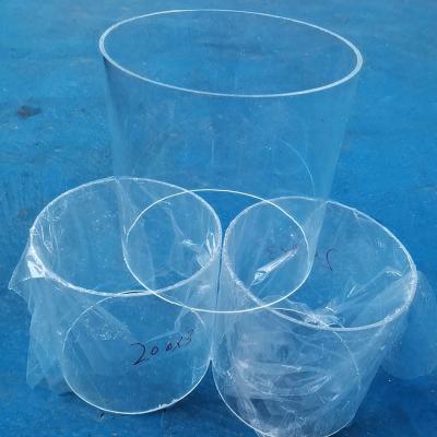 China Xinkeda 200/300/450/500mm PMMA Decoration Clear Colorful Extruded Plastic Acrylic Deployment/Tube For Drum Housing for sale