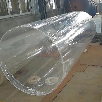 China Large Diameter Deployment / Decoration Cylinder Xinkeda 1000/1200/1500mm Cast Clear Acrylic Tube Pipe for sale